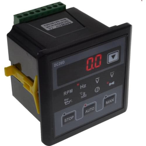 New DC20D Genset Controller Generator Controller Upgrade DC20D for for Diesel/Gasoline Engine Generator