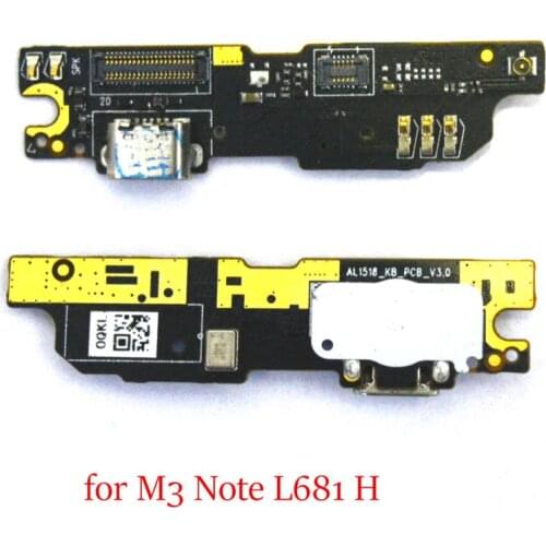 Original Micro USB Charger Charging Port microphone antenna board jack PCB for M3 Note L681H