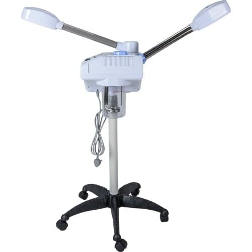 Hot Sale Facial Steamer Machine Cold & Hot Double-end Steamer Skin Cleaning Equipment for Salon Face Moisturizing Spray Device