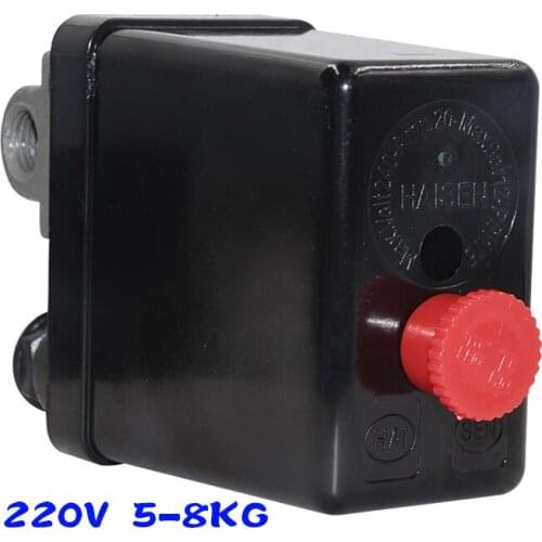 Air compressor pressure switch single hole air compressor control valve air pump switch accessories 220V single hole