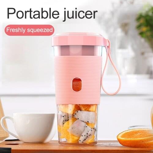 Hot Portable Blender Machine Fruit Juicer Mini Electric Fruit Mixer Cup USB Juice Extractor Mixer Grinder Blender Smoothie Maker