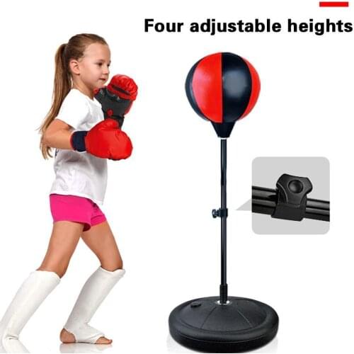 Adjustable Vertical boxing ball Fitness Boxing Punch Boxing For Kids Bag Relaxed Speed Punching Bag Ball Speed Pear T9W3