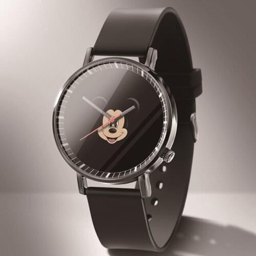 Silicone Reloj Minnie Mickey Kids Watches Cartoon Children Watch student Girls Boys Clock Ladies Quartz Wrist Watches Montre
