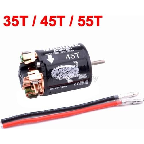 SNOW PANTHER HOBBY RC 540 35T 45T 55T High torque waterproof Brushed Motor for Crawler Scale Axial SCX10 RC4WD D90 TRX4