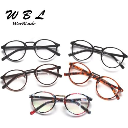 WarBLade 2018 New Design Woman Glasses Metal Cat Eye Glasses Frame Optical Eyeware Black Silver Gold Eye Glass