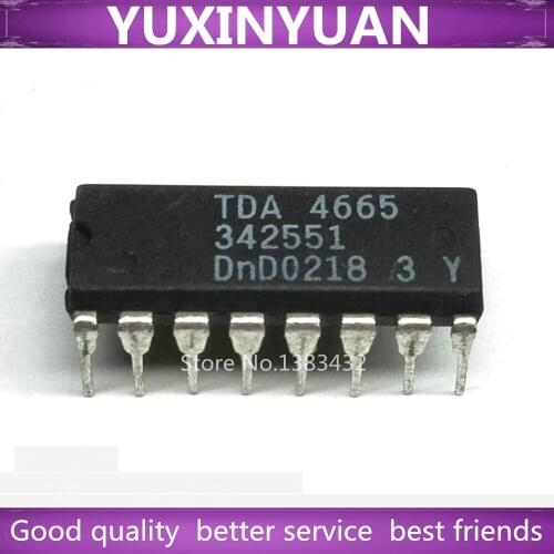 20PCS TDA4665 4665 DIP14