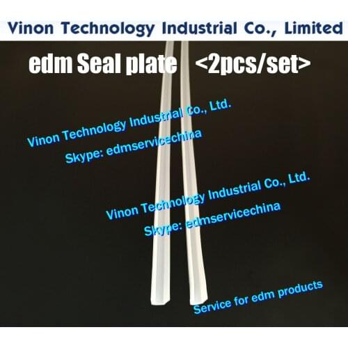 2pcs/bag) 3031173 edm Sealing Strip A for Sodic k A500W,350W,AQ325L edm machine seal plastic 3031173=S400766 SEAL PLATE-A