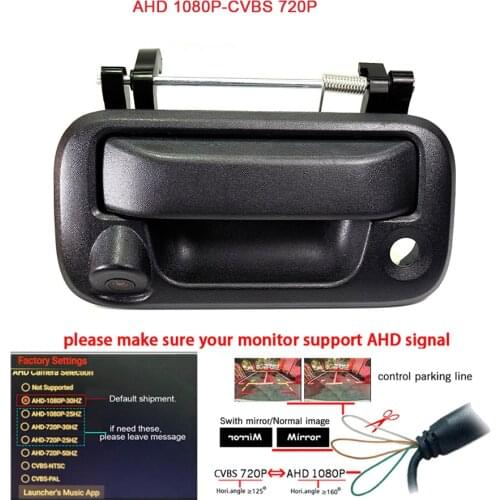 CCD Car Rear view Camera for Ford F150 F250 F350 F450 F550 F650 F750 2005-2014 Rover Tailgate Handle backup Camera Dynamic track