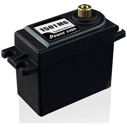 Power HD 1501MG 17kg Waterproof Metal High Torque Digital Servo For Big Foot Climbing Car 1:10 1:8 Rc Racing Car Accessories