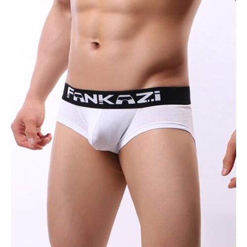 Mens Underwear Boxers Shorts Brand Cotton cueca U Convex Gay Sexy Boxer Underpants Short Bikini Panties