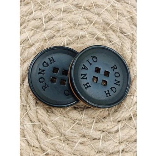 New 20pcs Resin 4 holes Buttons Sewing accessories Size Complete for clothing Decorative Plastic Buttons Handmade DIY