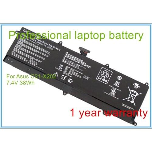 Original Laptop Battery For C21-X202 S200E X201E 7.4V 38WH 5136MAH