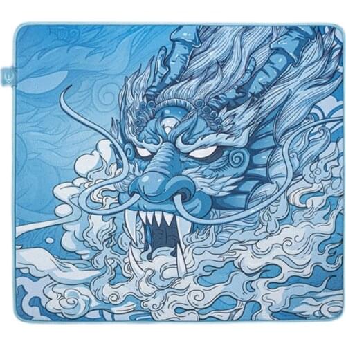 Original Hotline Games Mouse Pad T-series Dragon Pattern Thickened Waterproof Sweat-proof Stain Resistant Edge Locked Mousepad