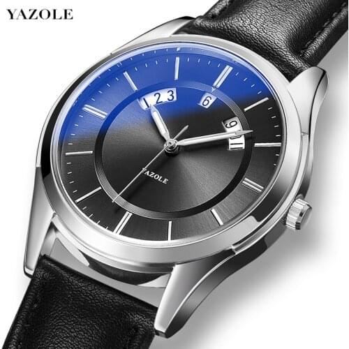 YAZOLE Brand Relogio Masculino 2020 Mens Watches Male Clock Quartz Watch Casual Steel Men Watch Waterproof Designer Sport Watch