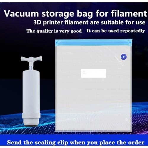 3D Printer Filament Storage Bag Safekeeping Humidity Resistant Vacuum Sealing Bags Printing Accessories Dryer Quality Cheap
