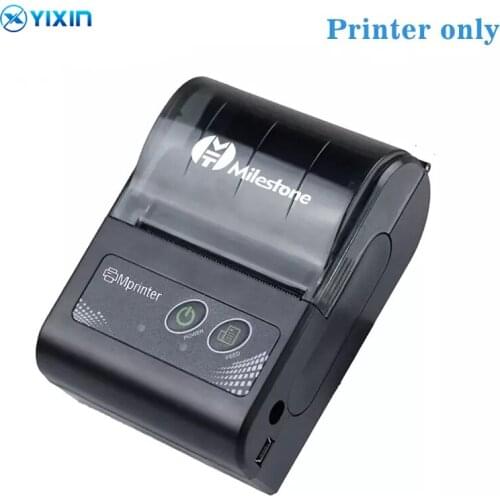 Portable Thermal Printer Bluetooth receipt bill 58mm 2 inch Mini pos Wireless Windows Android IOS mobile Pocket
