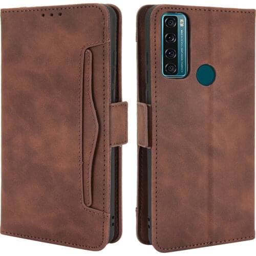 Card Slot Removable Book Case for TCL 20 SE 2021 Flip Cover Leather 360 Protect Wallet Shell T-Mobile TCL 20 SE Case Shockproof