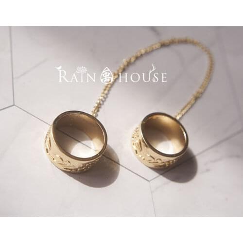 Spiritpact Anime Ling Qi Yang Jinghua Duanmu Xi Alloy Ring Cosplay Prop Gift New Hot