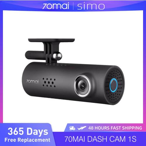 70mai Car DVR 1S APP & English Voice Control 70mai 1S 1080P HD Night Vision 70mai 1S Dash Camera Recorder WiFi 70mai Dash Cam