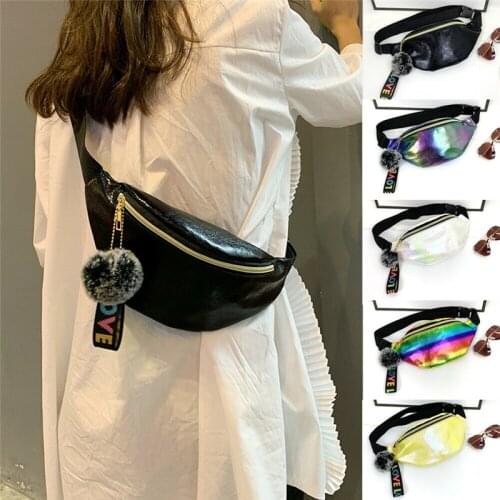 Newest Women Colorful Waist Fanny Pack Belt Bag Girls Pouch Hip Bum Bag Ladies Travel Sport Small Purse Chest Bag