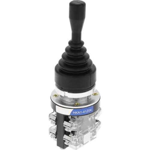 4 Position 4NO Spring Return Momentary Joy Stick Joystick Switch Replacement for HKA 41Z04 Led Strip Electrical Connector