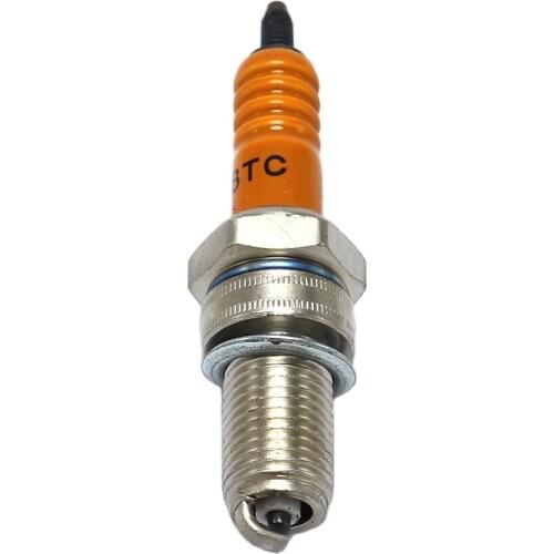 D8TC High Performance 3-Electrode Ignition Motorcycle Spark Plug for Honda for Yamaha Moto Accessories Reduce Carbon Deposition