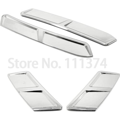 Chrome Front & Rear Wheel Side Cover Trim Shape For Hyundai Tucson 2021 NX4 Car ABS Styling Protection Decoration Accessories