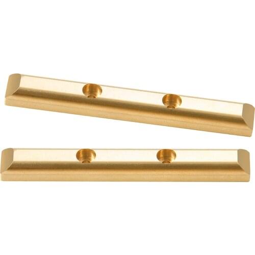 Brass Shoulder Bars Beam Rock Rails for Axial SCX24 1:24 RC Car Rock Crawler