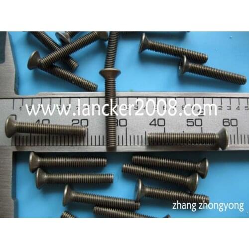 M3*20 22 25 30 40 Hexagon socket countersunk/flat head titanium screw