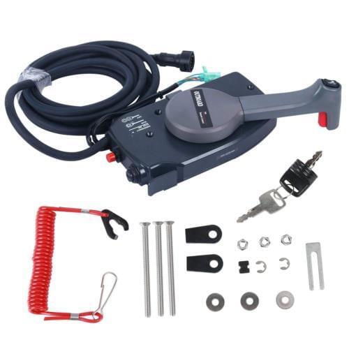 703-48205 New Outboard Engine Remote Control Box Assy ,for Yamaha Boat Motor,10 Pins push to open 703-48205-17