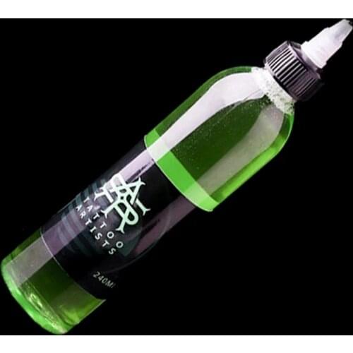 30ML Soap Cleaning Solution Tattoo Analgesic Effect Wound Tattoos Lighten Redness Green Algae Soap Cleaning Liquid