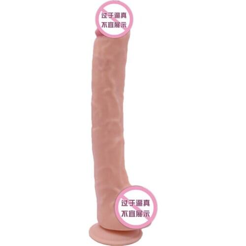 Silicone Huge Realistic Dildo Strapon Big Penis With Suction Cup Sex Toys for Adults Female Masturbation Products S0341