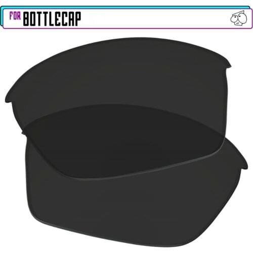 EZReplace Polarized Replacement Lenses for - Oakley Bottlecap Sunglasses - Black