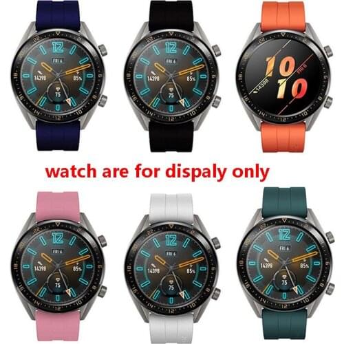 2020 smart watch Huawei watch GT2 strap silicone 22mm replacestrap x26 huawei gt2 pro watch 46mm huawei Honor Magic Watch strap