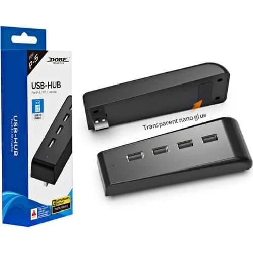 4 In 1 USB Hub For PS5/PS4/PS3 Splitter Expander For Playstation 5 Xbox One Splitter Ports Digital Edition Console