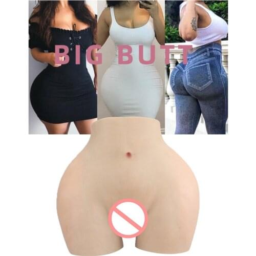 Big Butt Sexy Silicone Buttock Hip Up Ass Enhancer Shaper Enhancement Panties Fake Vagina Artificial Crossdresser Drag Queen