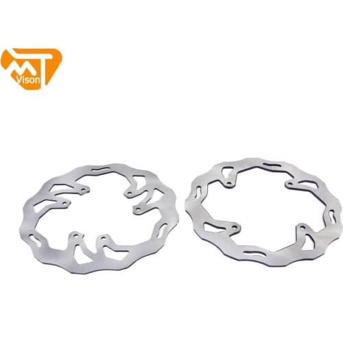 For HONDA CR125R 250R CRF250R 450R 250X 450X CR 125R 250R CRF 250X 450R Motorcycle Accessories Steel Front Rear Brake Disc Rotor