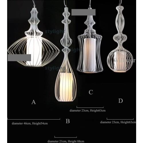 Elite Spa Lamp North Europe Modern Minimalist Creative Aristocrat Fabric Pendant Light Bar Lamp