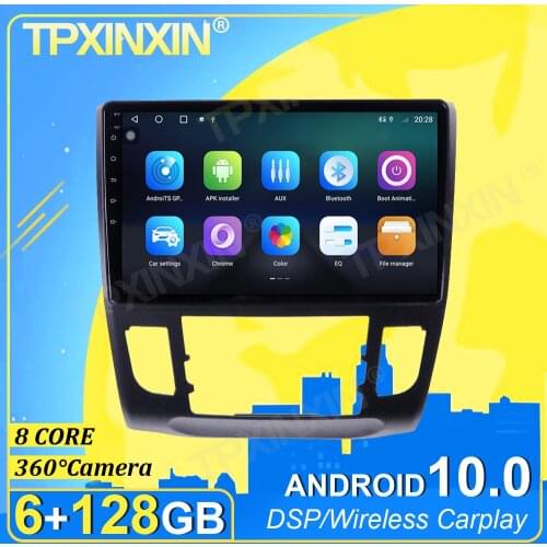 IPS Android 10.0 6+128G Carplay 360° Camera For Honda Crider 2013-2016 Radio Multimedia Player Tape Recorder Video GPS Head Unit