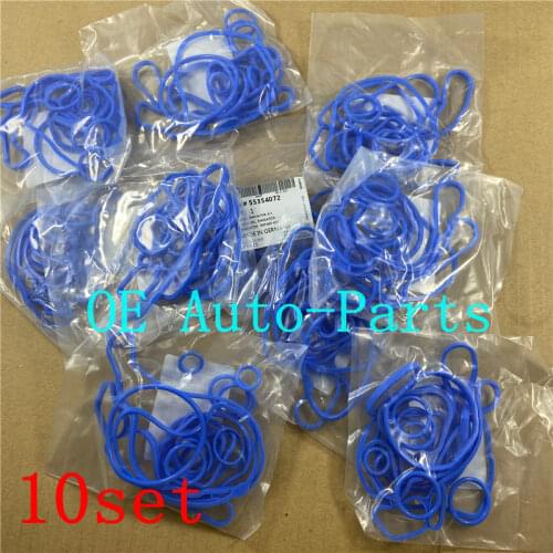 Oil Cooler Gasket Seals Replacement Kit For Chevrolet Cruze 1.6 1.8 Trax Orlando Aveo Sonic Opel Astra Zafira 2724577 55354072