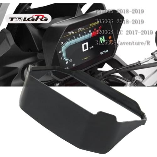 For BMW R1200GS LC Adventure 2018-2019 R1250GS LC / Adv F750GS F850G Motorcycle Instrument Hat Sun Visor Meter Cover Guard