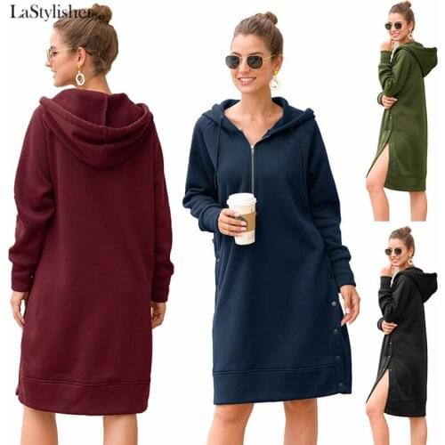 Женские длинные толстовки LaStylisher China At AliExpress