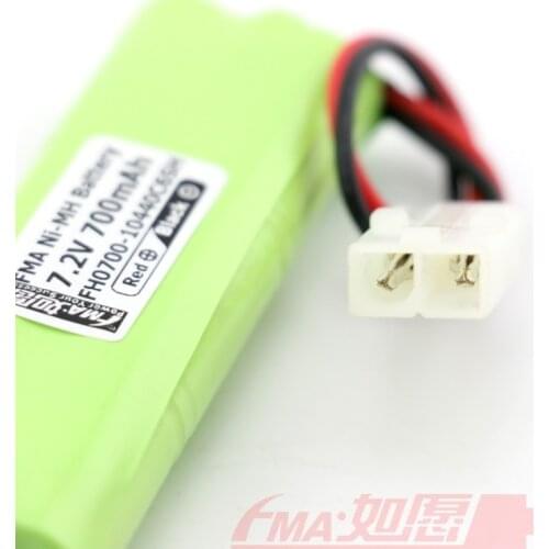 Ni-MH 2/3AA 7.2V 700mAH Rechargeable Battery Size:15*29*87mm for Accu Alarm Control Panel GETRONIC GT2200 (plug: 51004) 6SH