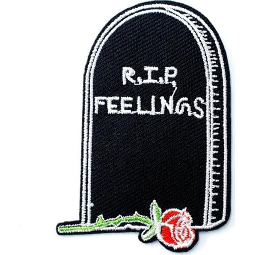 Monument Size:4.9x7.2cm Embroidered Patch for Clothing Iron on Sew Applique Cute Fabric Clothes Shoes Bags Decoration Patches