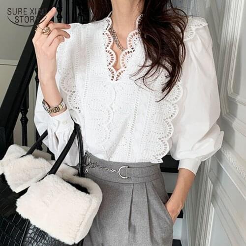 SURE XIAO STORY Women's Ruffle Shirts