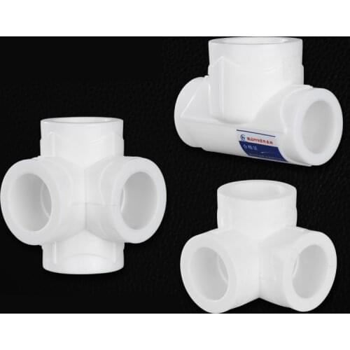Gogo PPR pipe joints tee fitting 3 way 4 way 90 degree right angle elbow water pipe