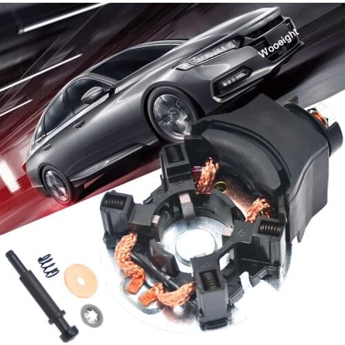 Wooeight 04312-PSA-305 Carbon Brush Holder Starter Repair Kit Fit For Honda Accord Odyssey CRV 2.4L 2006 2007 Acura 2004 2005