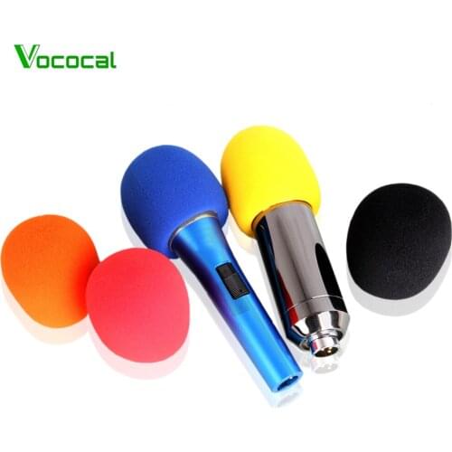 Vococal 5 PCS/Set Handheld Stage Microphone Microfone Mic Windscreen Protection Sponge Foam Cover Shield Accessories