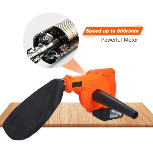 Cordless Electric Air Blower & Suction Handheld Leaf Computer Dust Collector Cleaner Power Tool 2 in 1 Cordless Leaf Blower NEW