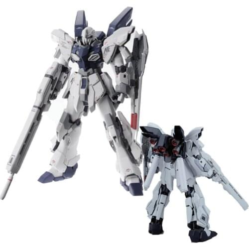Gundam Anime Figure 6623 MG 1/100 MSN-06S Sinanju Stein Ver.Ka Assembly Model Action Toy Figures Model Modification Toy PVC 18cm